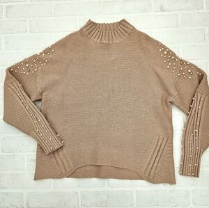 Pearl and Rhinestone Sweater